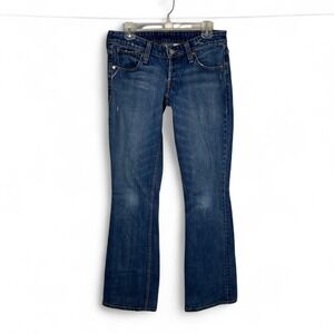 VTG Levis Premium Two Low Jeans Womens 31L  Button Fly Bootcut Western‎